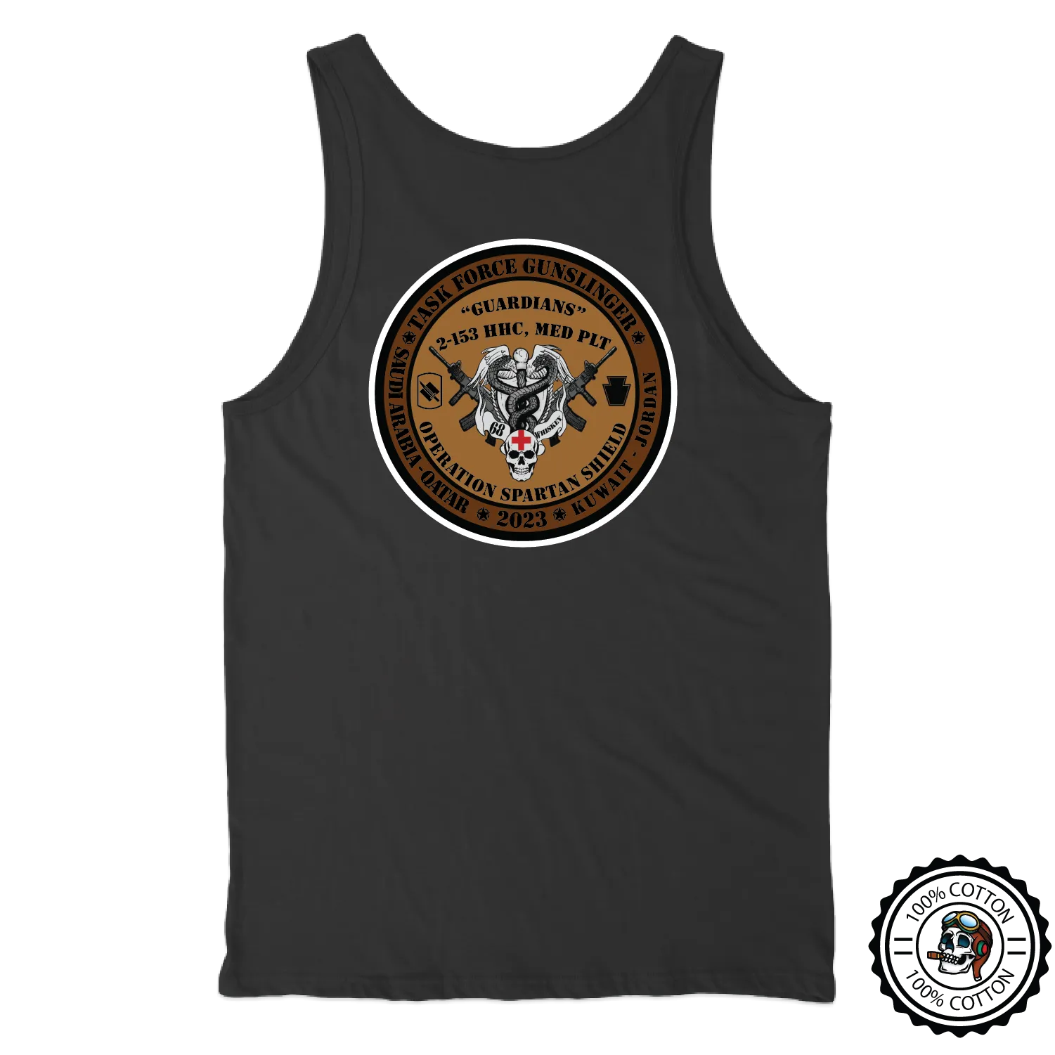2-153 HHC, MED PLT "Guardians" Tank Tops