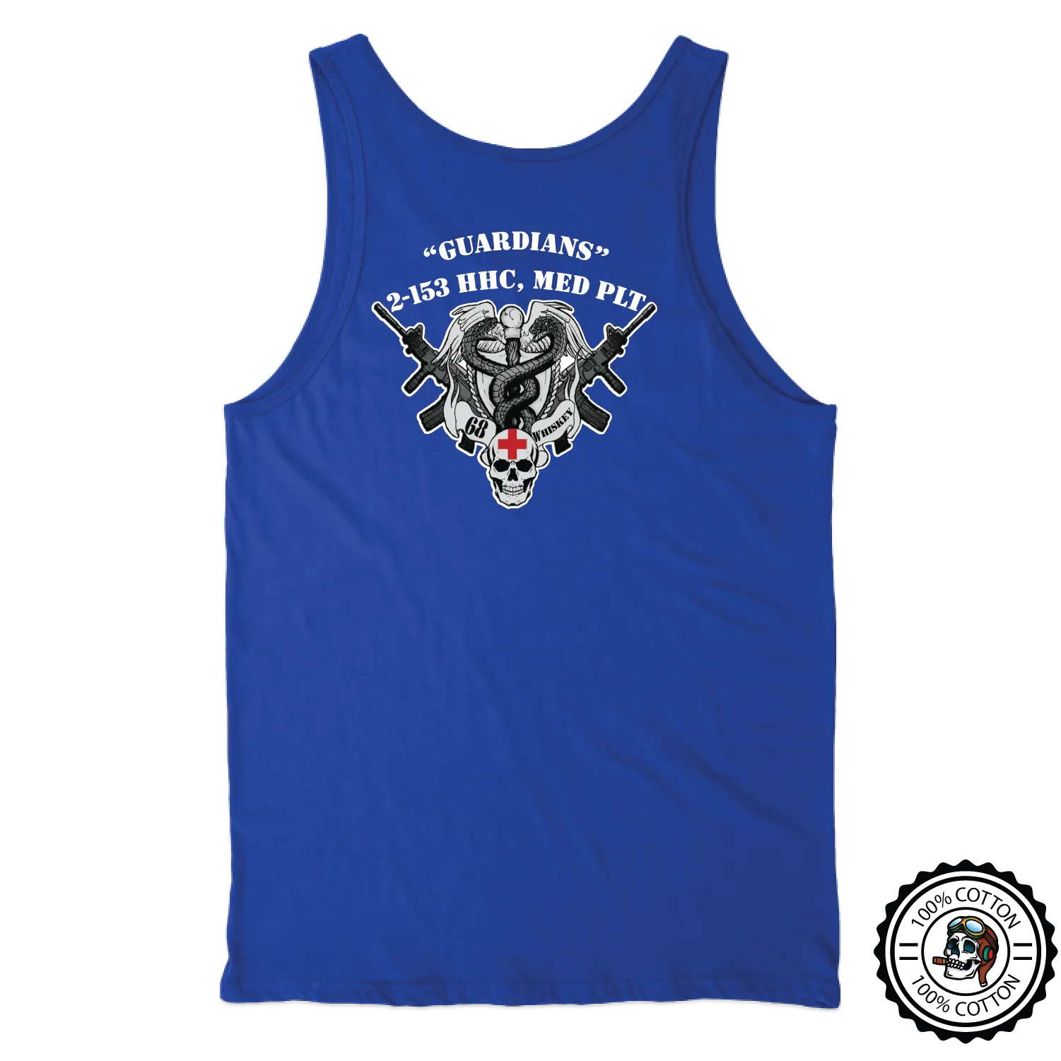 2-153 HHC, MED PLT "Guardians" V2 Tank Tops