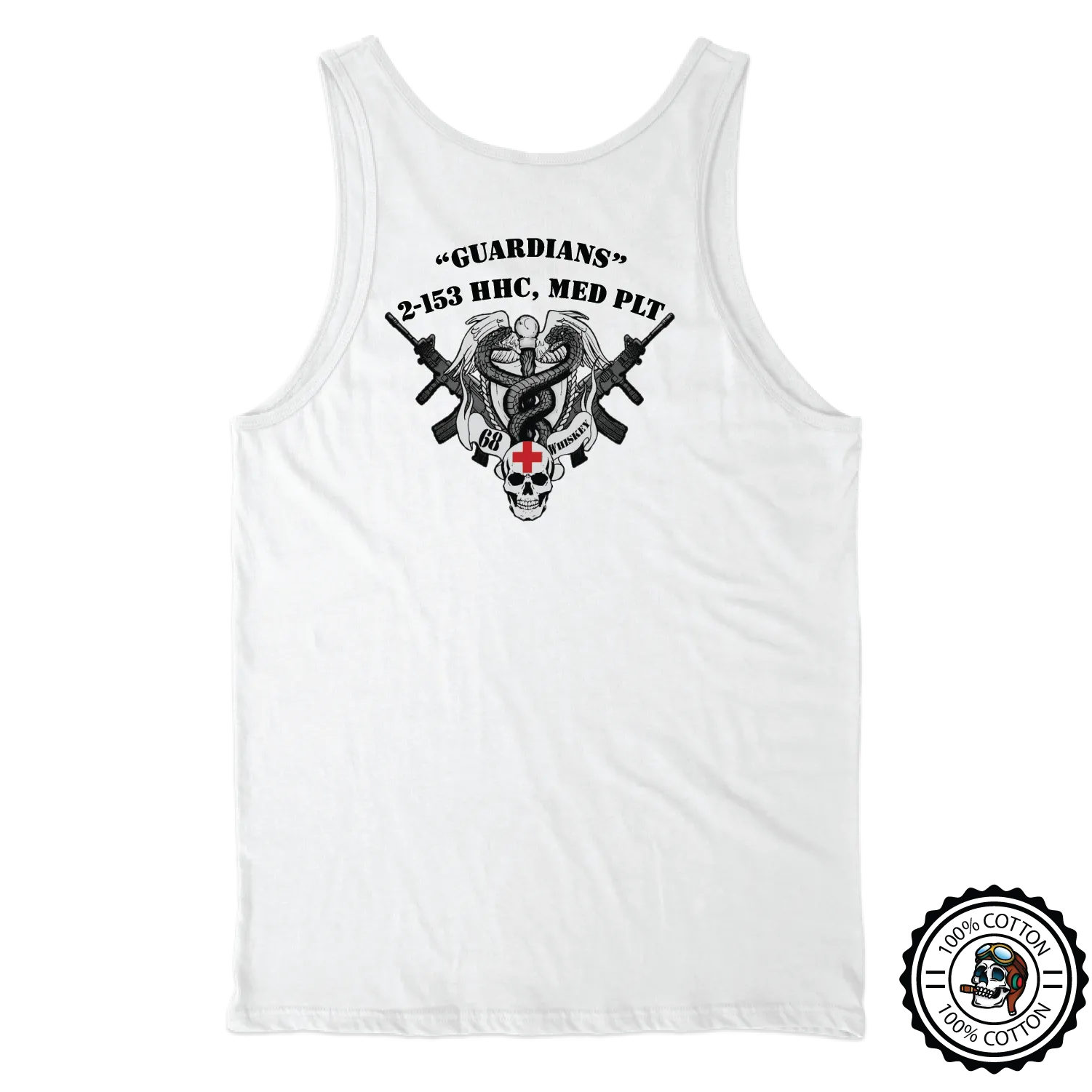 2-153 HHC, MED PLT "Guardians" V2 Tank Tops