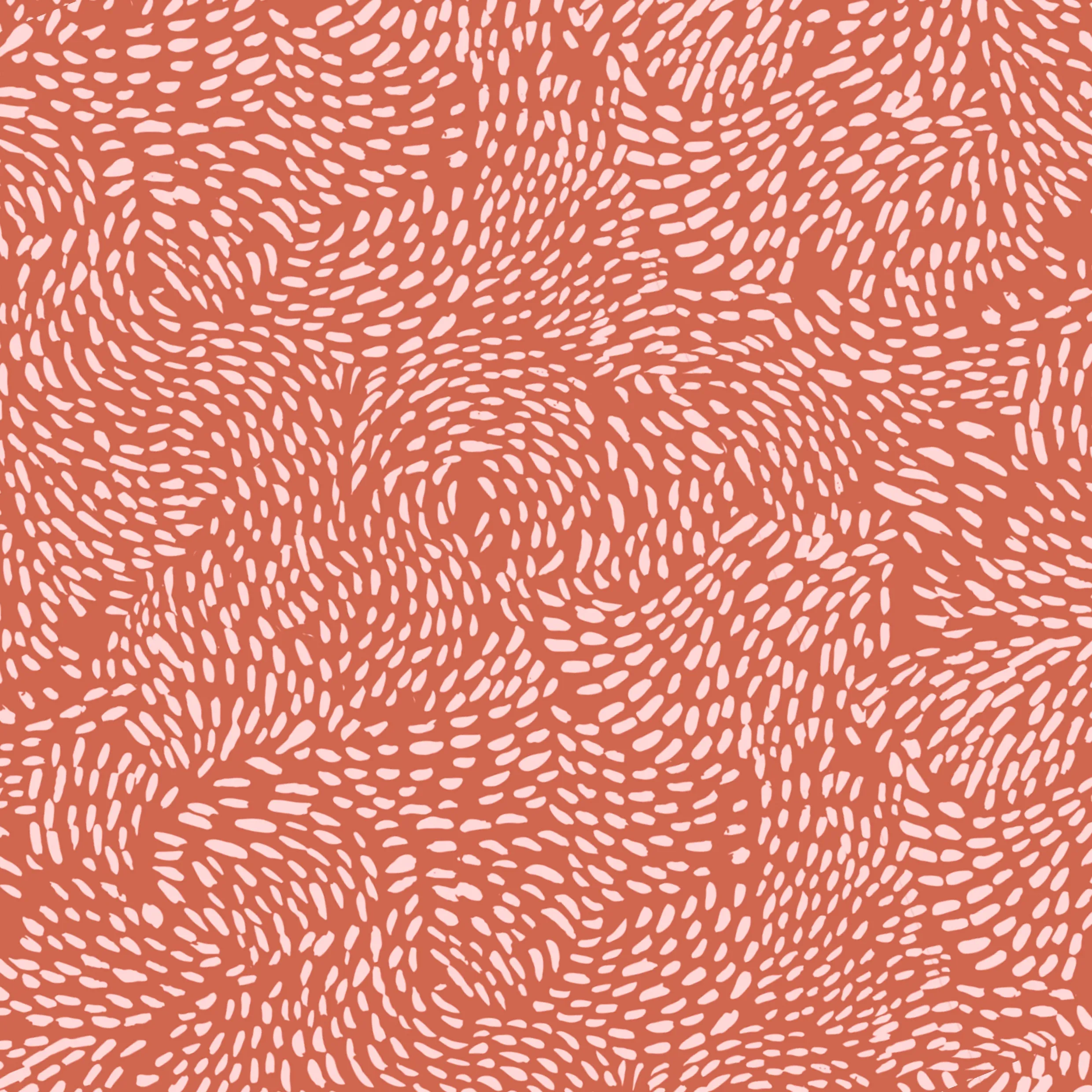 Acacia Swirl on clay linen