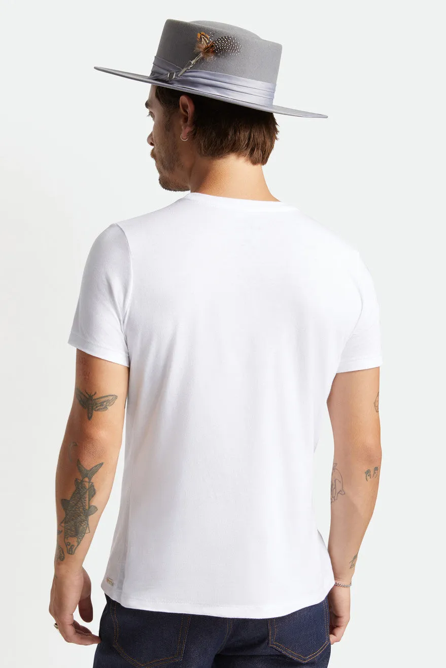 Amarillo Fedora - Light Grey