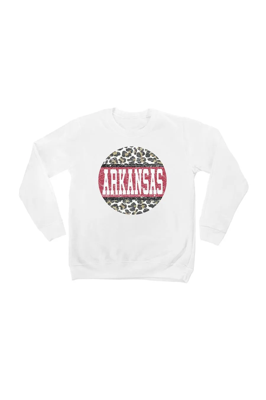 ARKANSAS RAZORBACKS "SCOOP & SCORE" YOUTH PERFECT CREW SWEATSHIRT