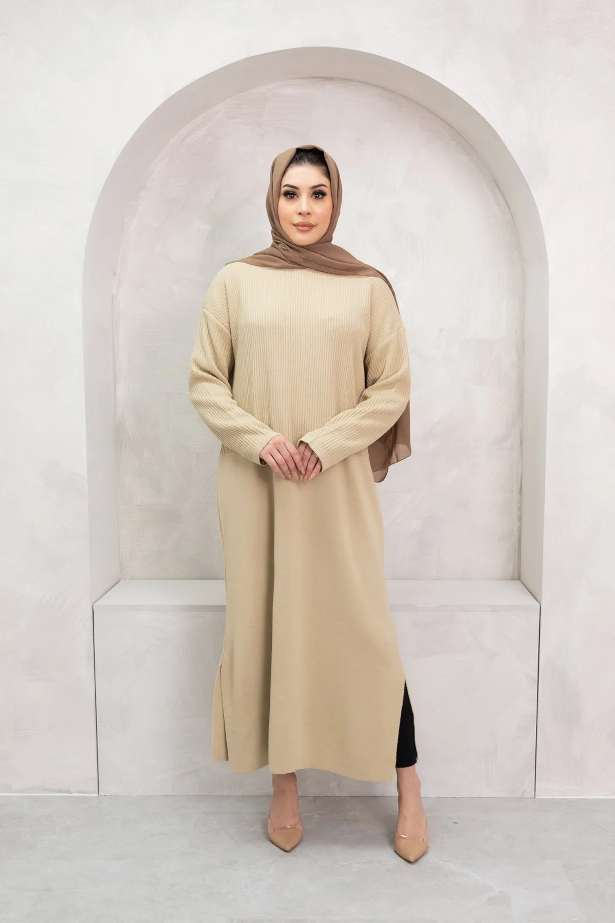Ava Stone Knit Dress
