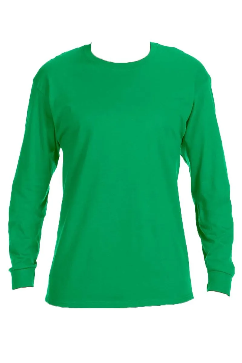 Baseball Vibes Puff Vinyl Unisex Dri-Power Long-Sleeve 50/50 Tee