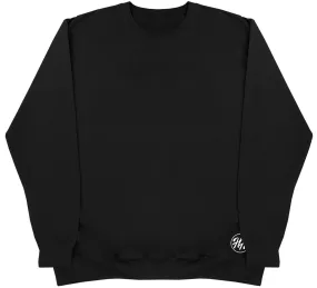 Blank 'No Mood' - Black Huge Oversized Comfy Original Sweater