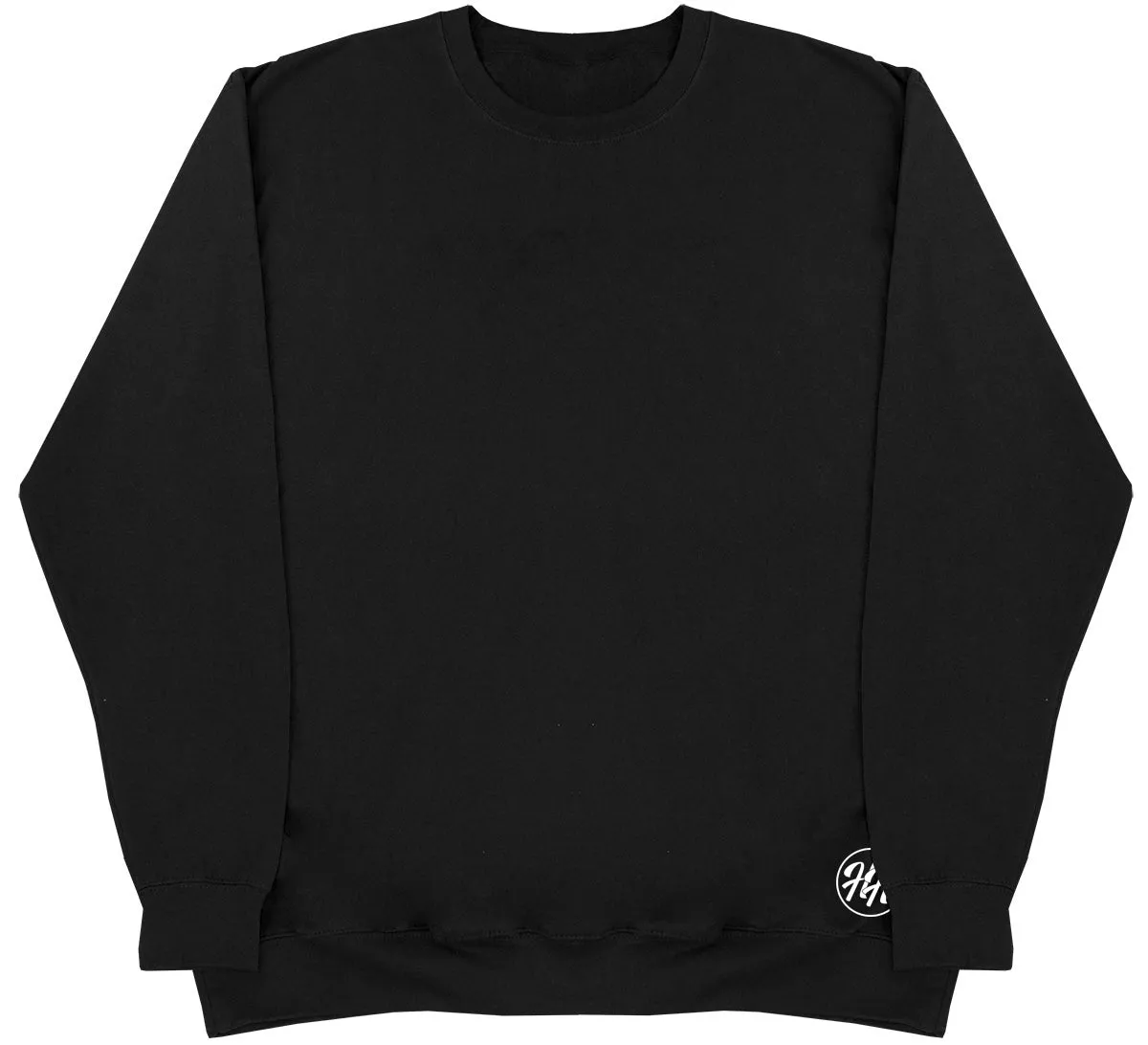 Blank 'No Mood' - Black Huge Oversized Comfy Original Sweater