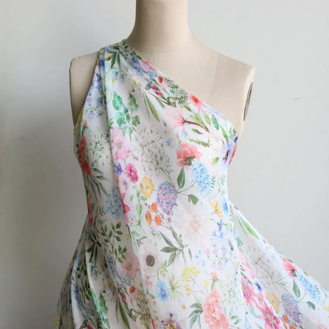 Blossom Canvas Silk Chiffon