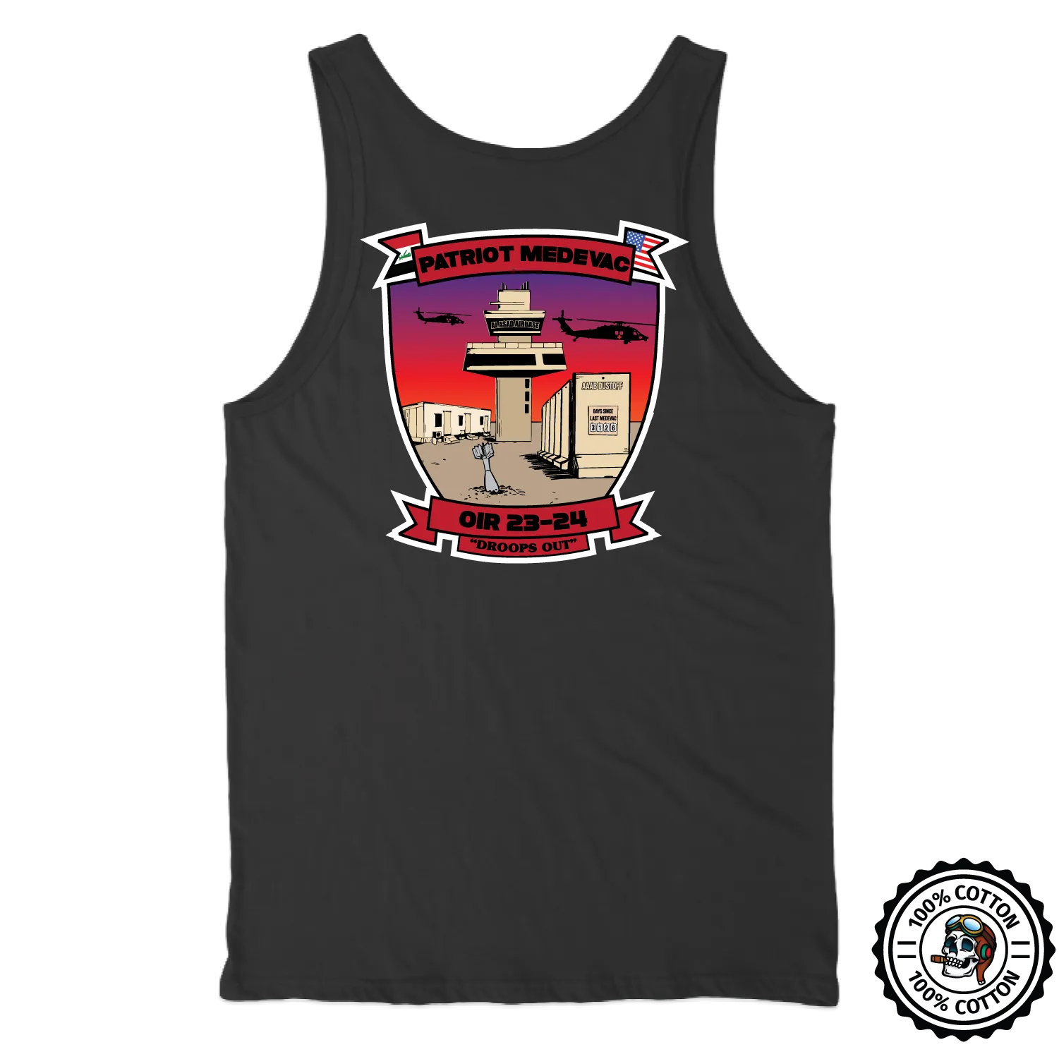 C Co, 3-126 AVN "Patriot Medevac" Tank Tops