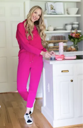 Carson Pink or Olive Tops & Pants (Small- 2XL)