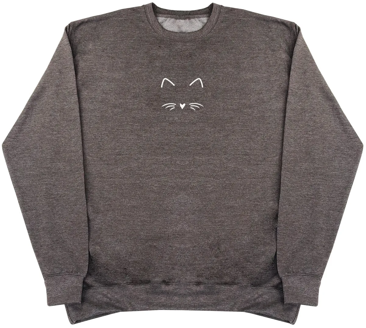 Cat Face - Huge Oversized Comfy Original Sweater