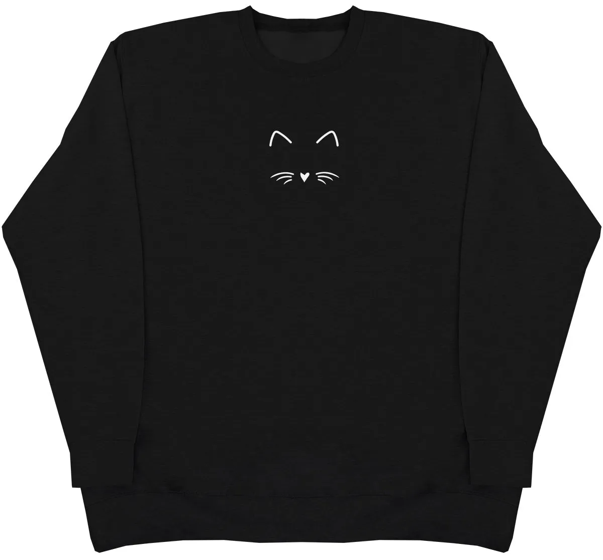 Cat Face - Huge Oversized Comfy Original Sweater