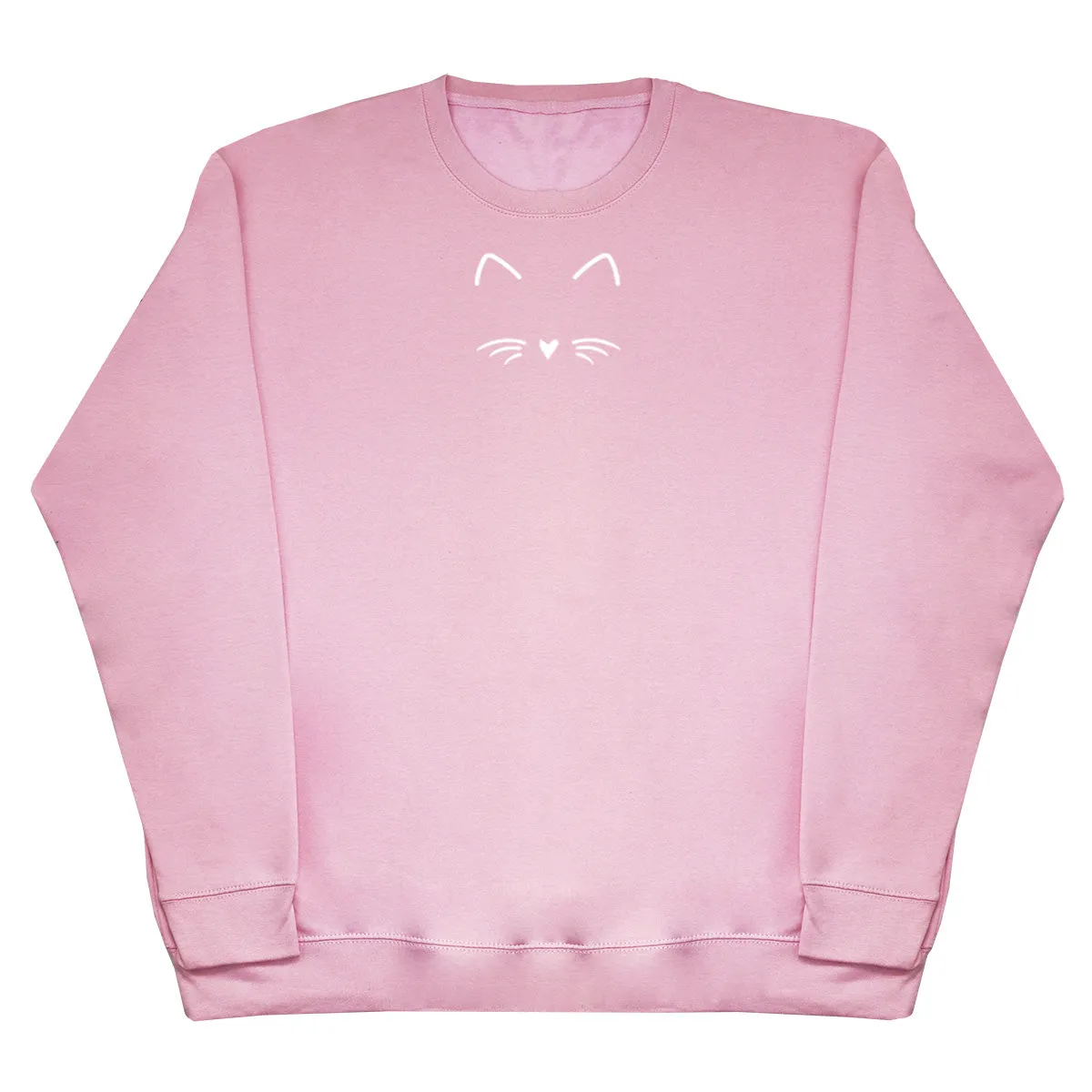 Cat Face - Huge Oversized Comfy Original Sweater