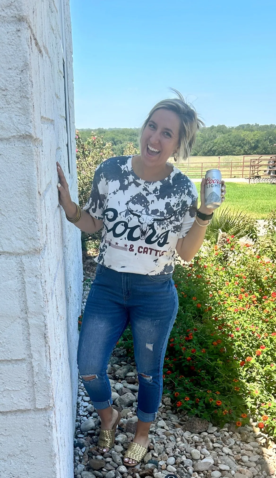 Coors & Cattle Tee