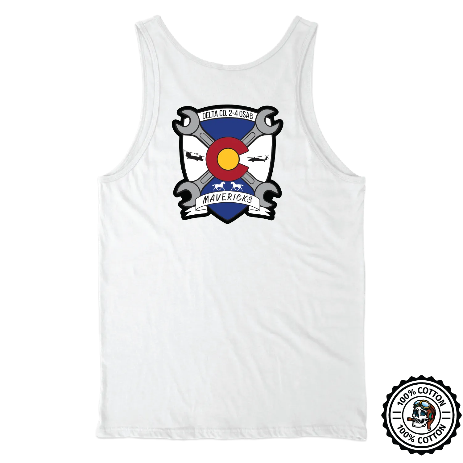 D Co, 2-4 "Mavericks" Shops Plt Tank Tops