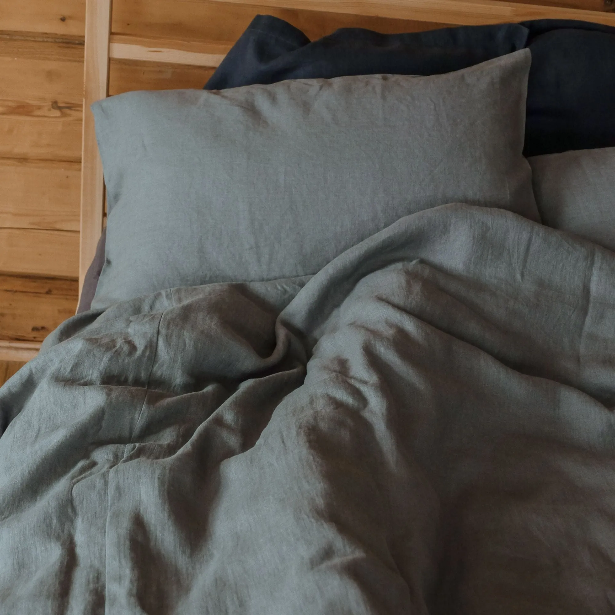 Dove Gray Duvet Cover