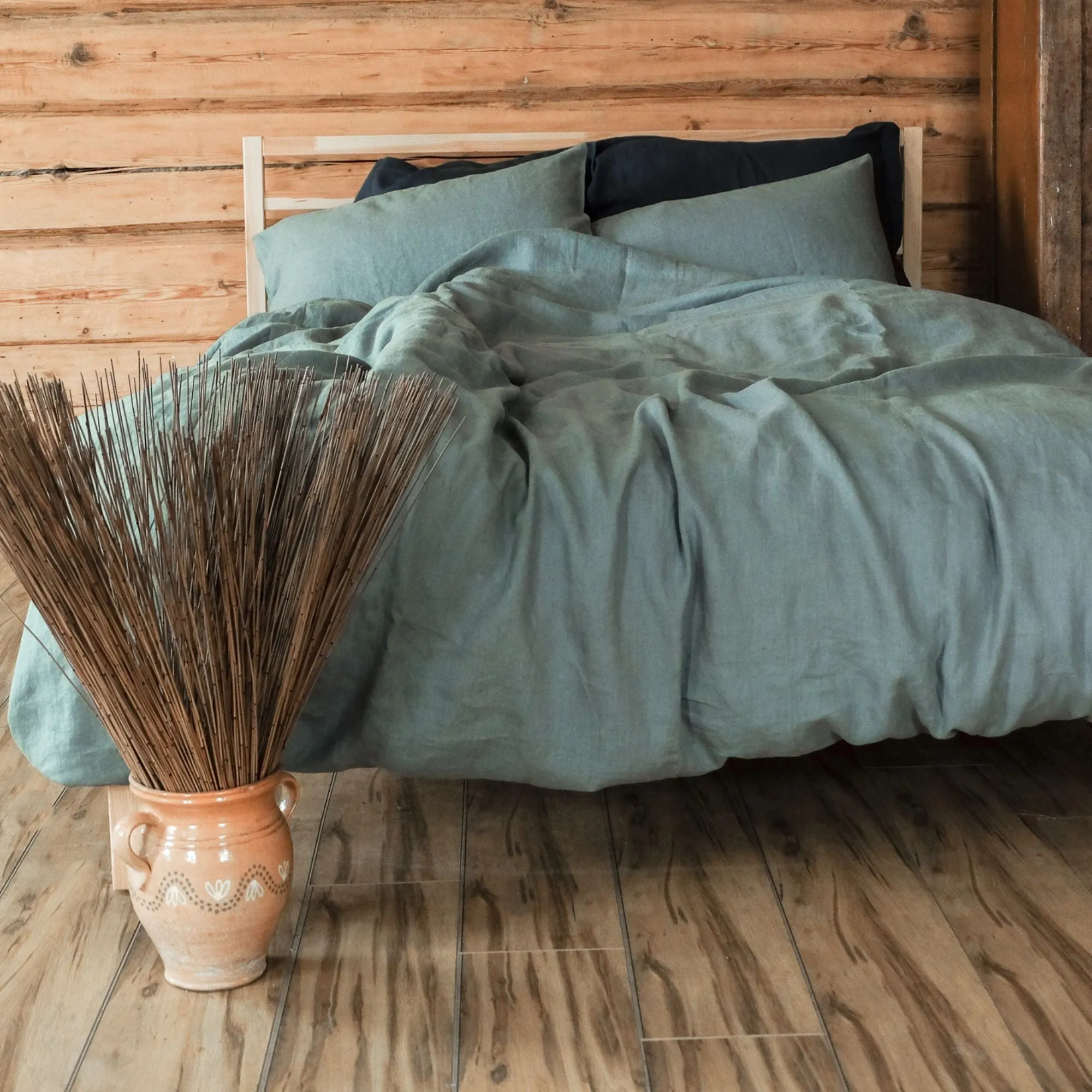 Dove Gray Duvet Cover