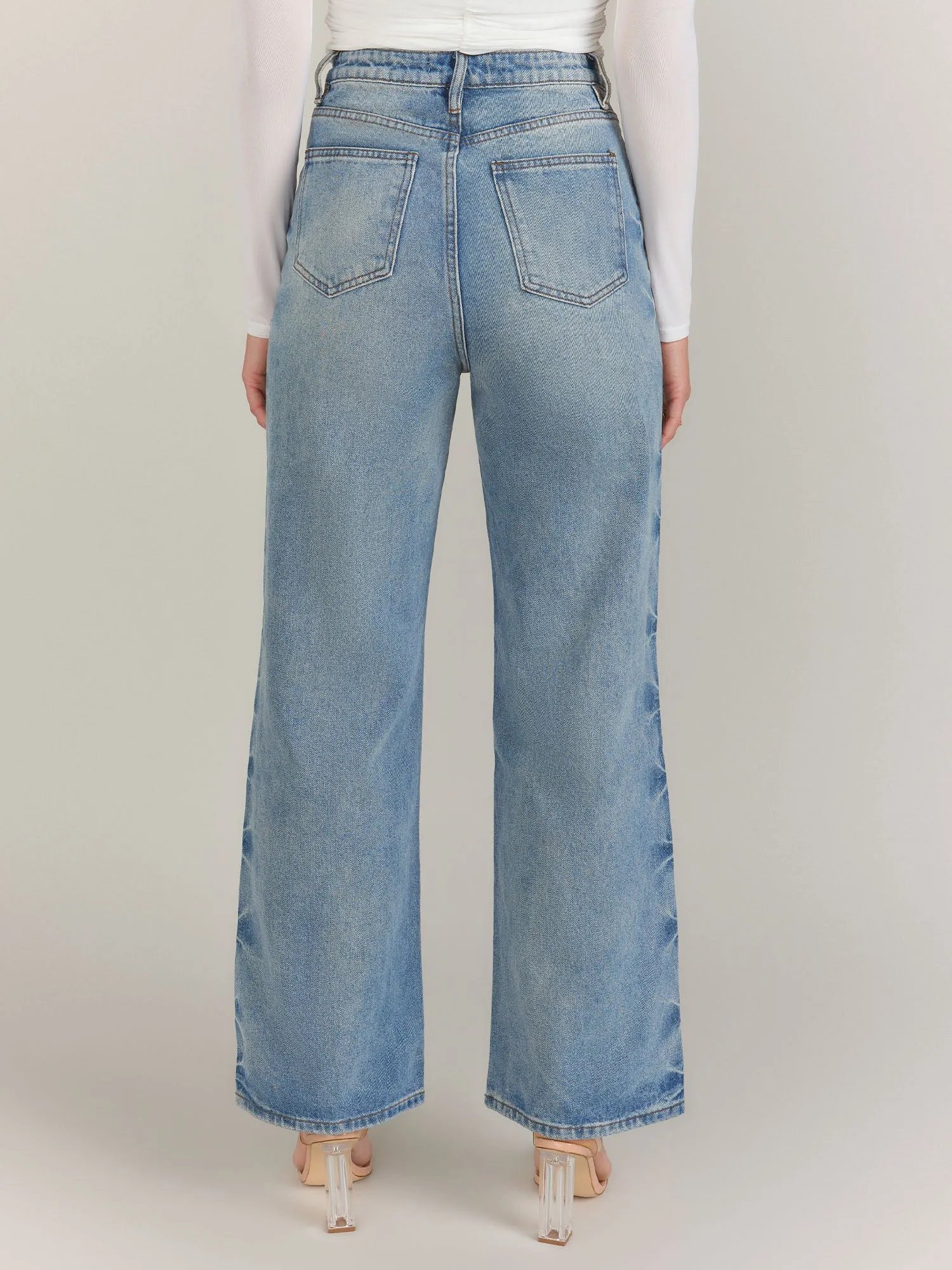 Fore Studded Straight Leg Jeans - Brands We Love