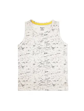 Forest Beige Speckles Sleeveless Unisex Top