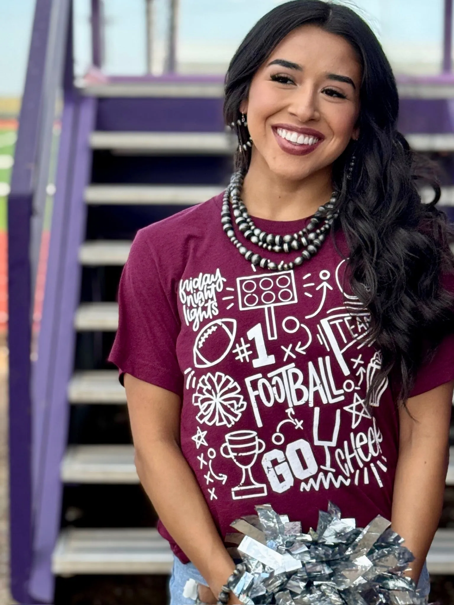 Fun Football Icons Tee