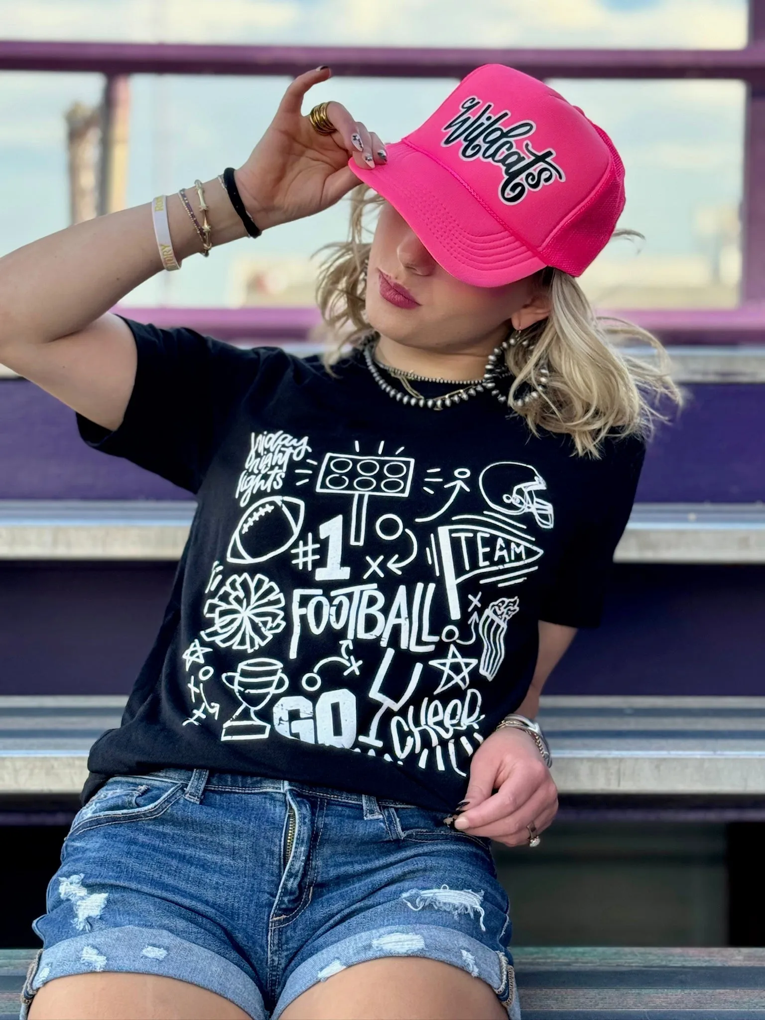 Fun Football Icons Tee