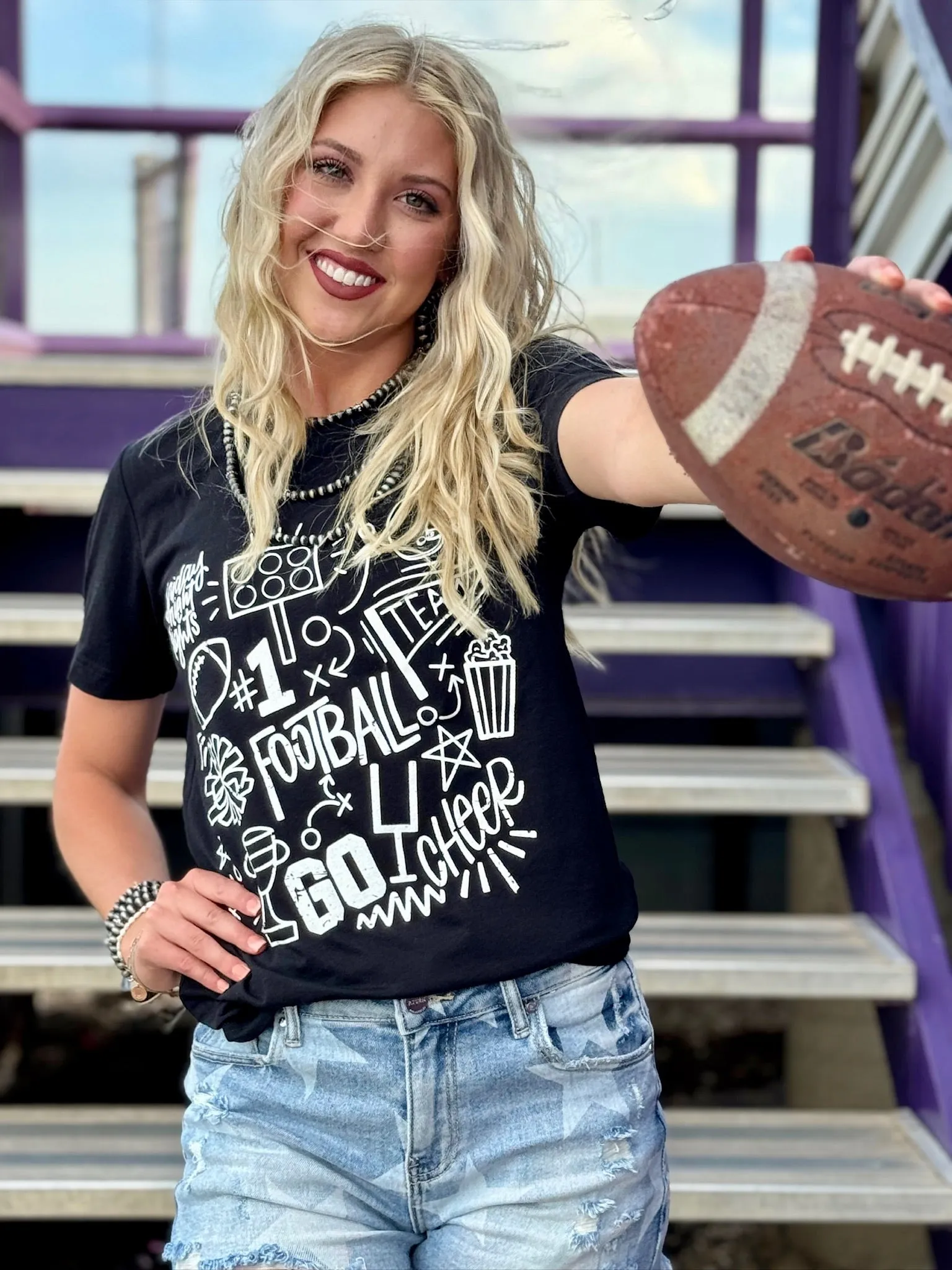 Fun Football Icons Tee