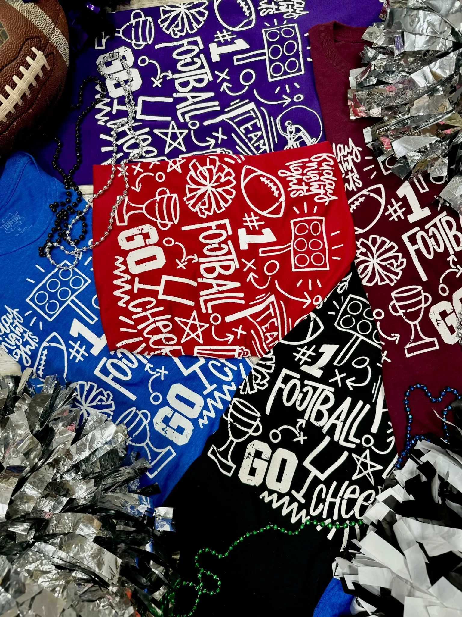 Fun Football Icons Tee