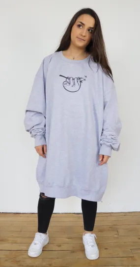 Hanging Sloth - Huge Oversized Comfy Original Sweater