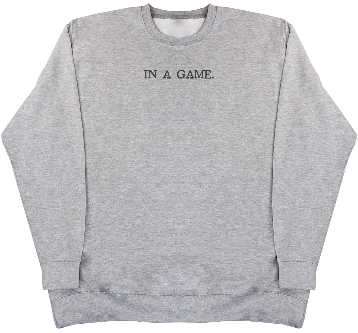 In A Game - Kids Oversized Comfy Sweater