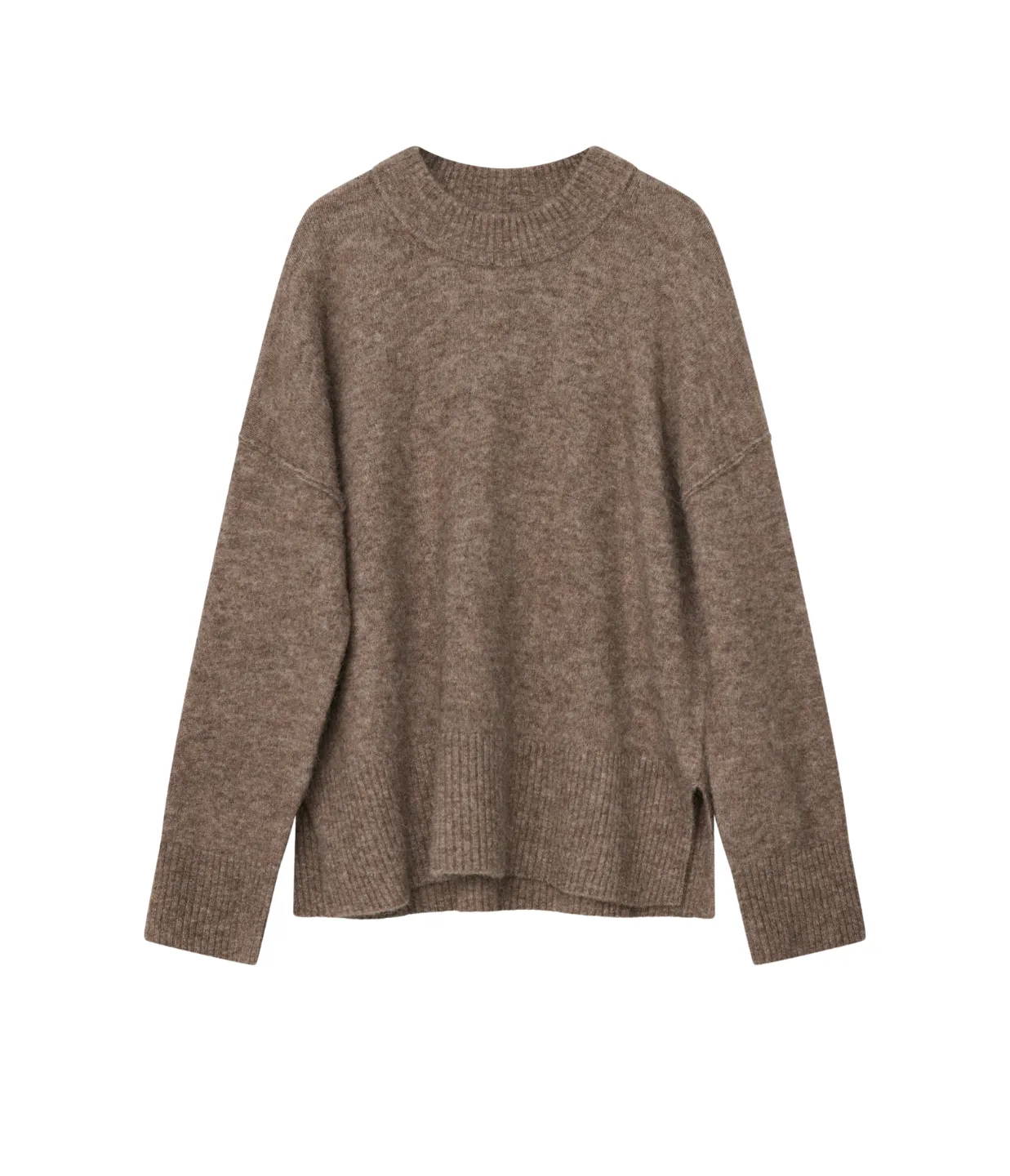 Josie Cozy Days Pullover in Walnut