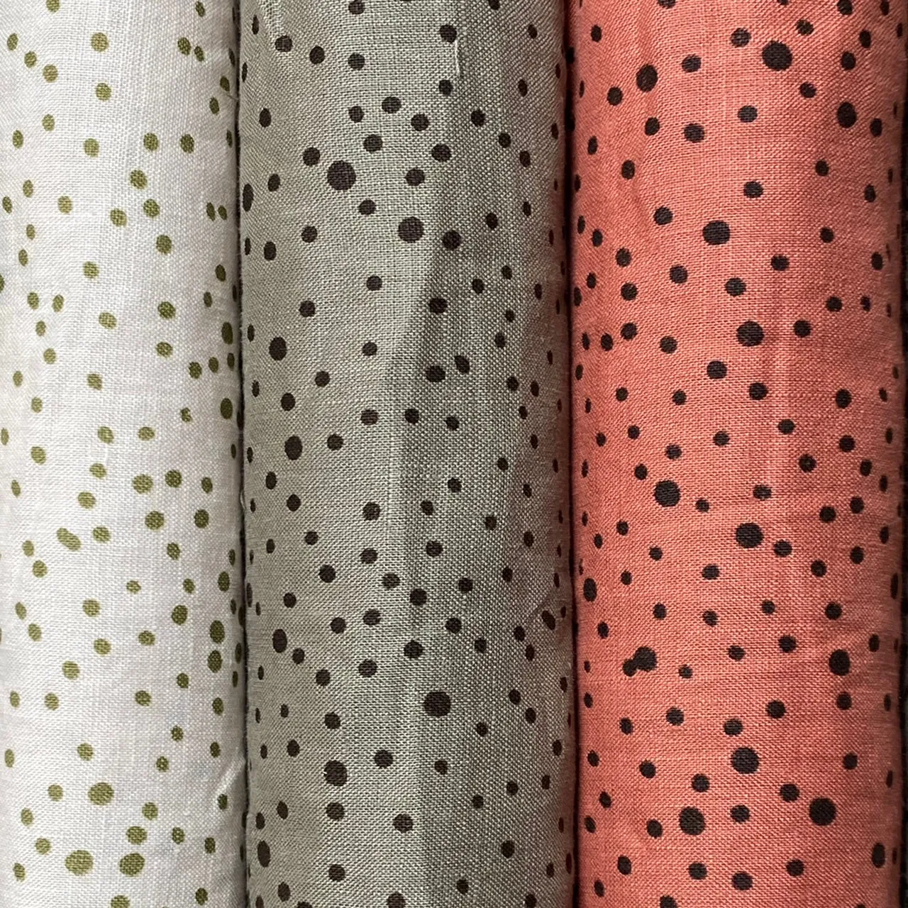Kalahari Salt on shell pink linen