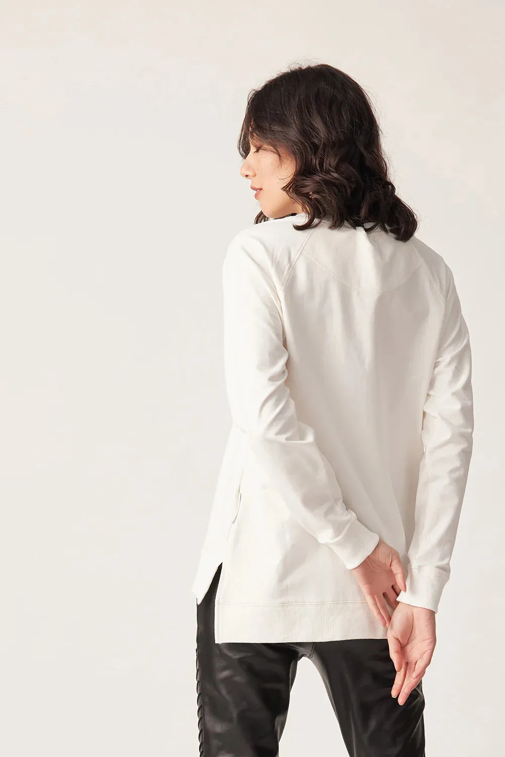 Lemon Tree Aimee Star Sweatshirt - White