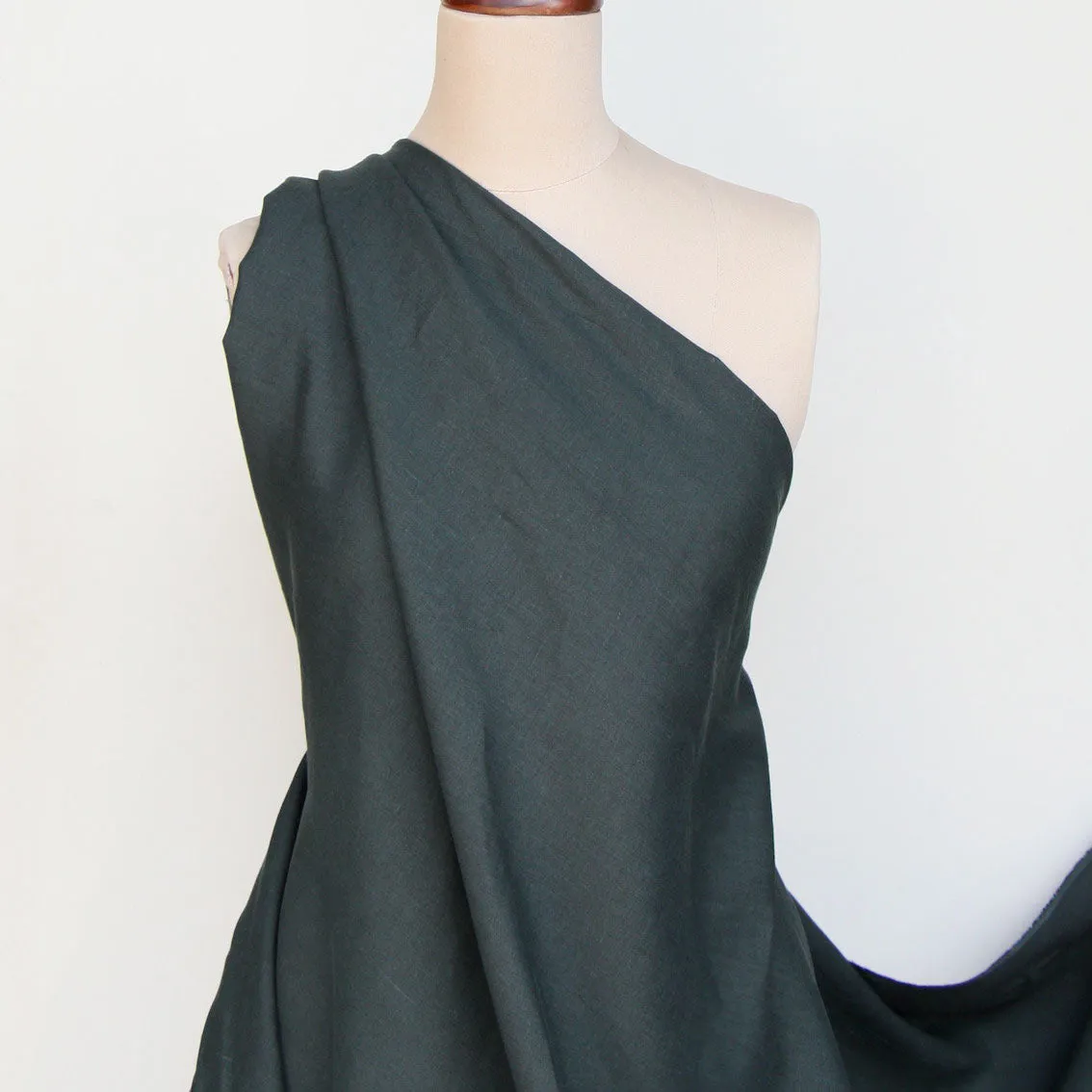 Linford Licorice Washed Linen
