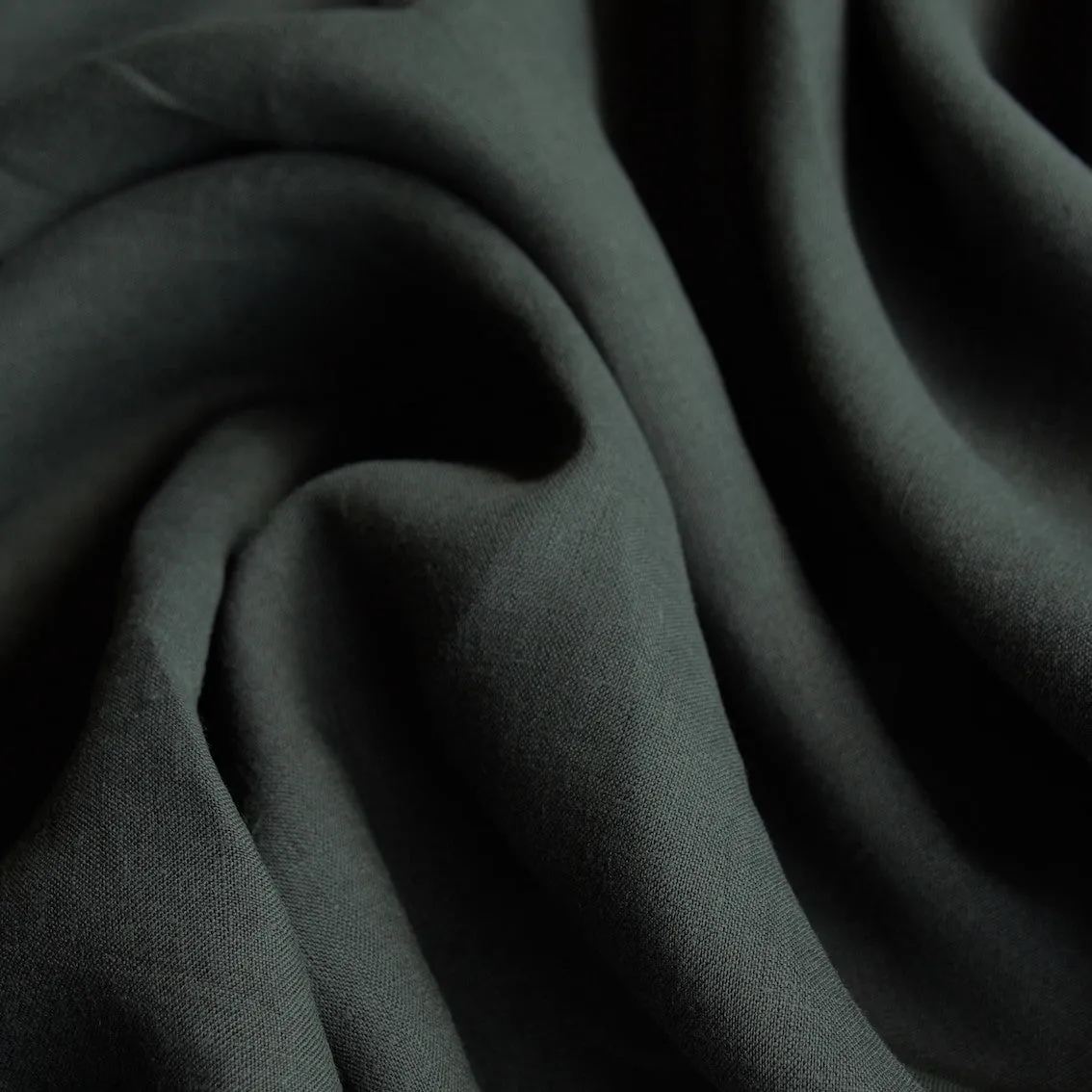 Linford Licorice Washed Linen