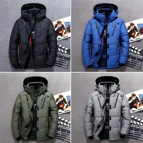 Luxurious down jacket