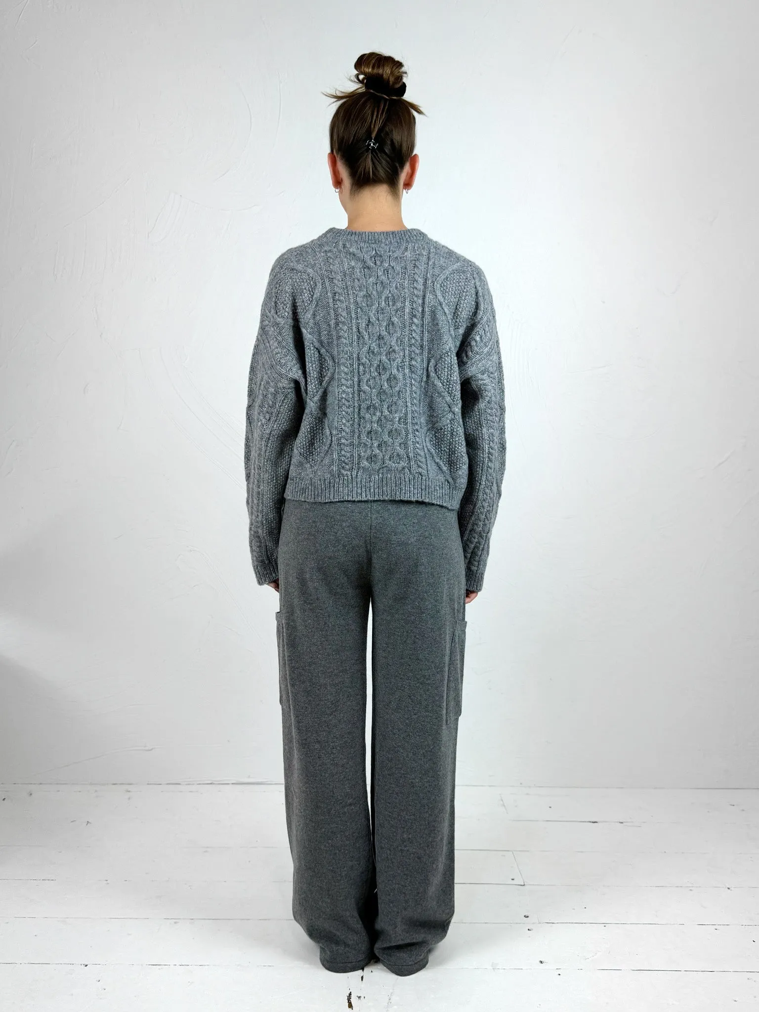 Marilu Wide Knitted Trousers - 2 Colours