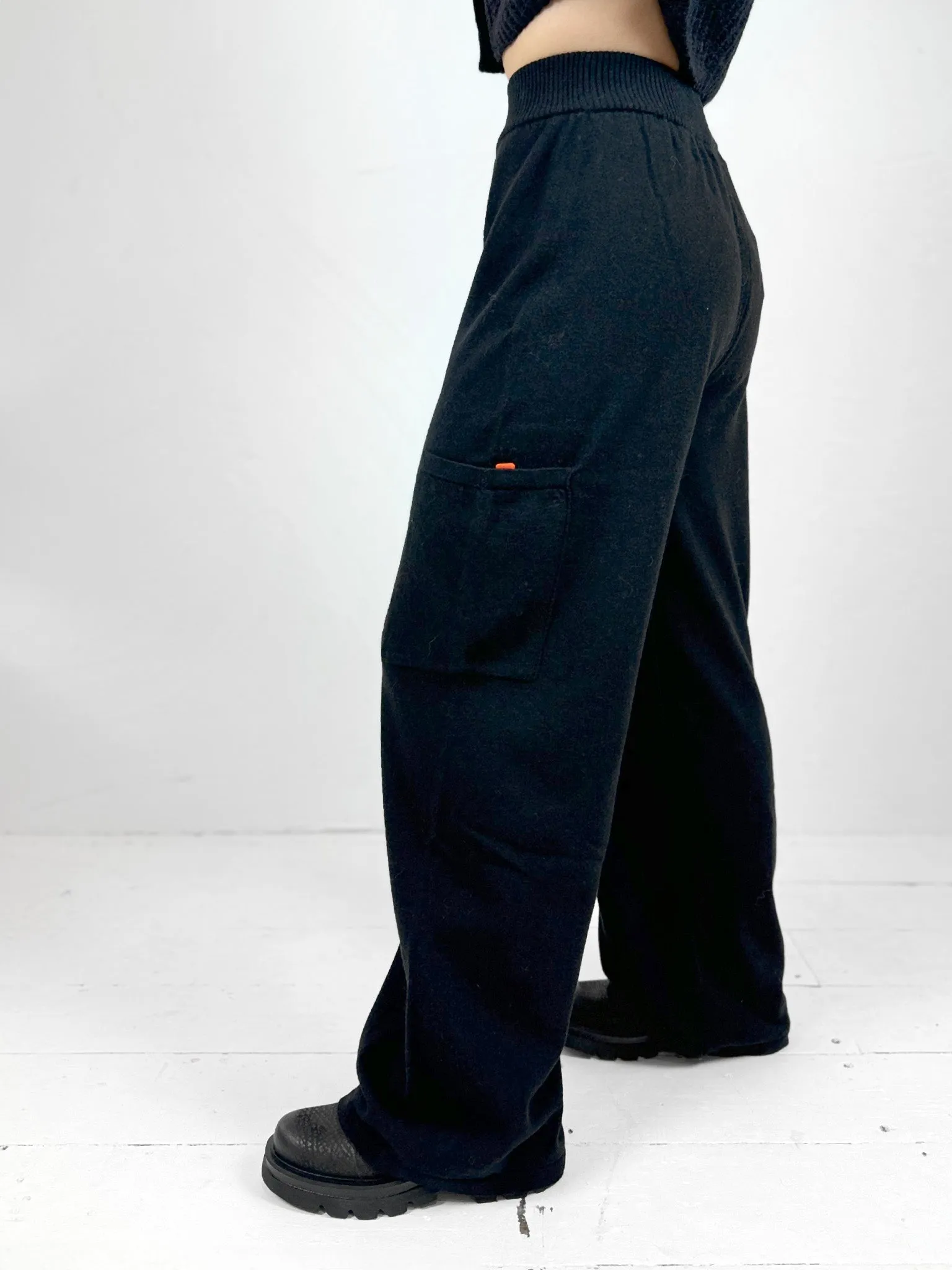Marilu Wide Knitted Trousers - 2 Colours