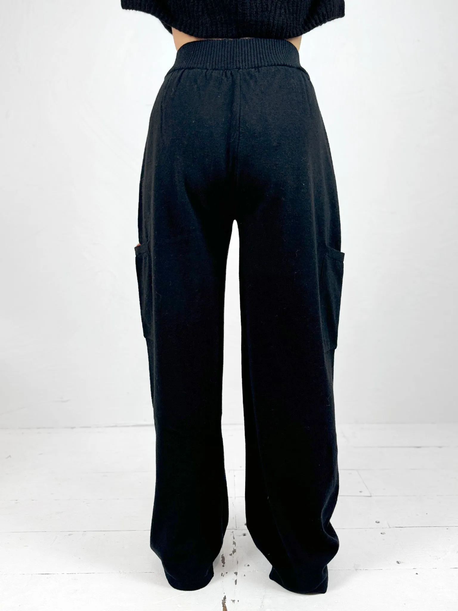 Marilu Wide Knitted Trousers - 2 Colours