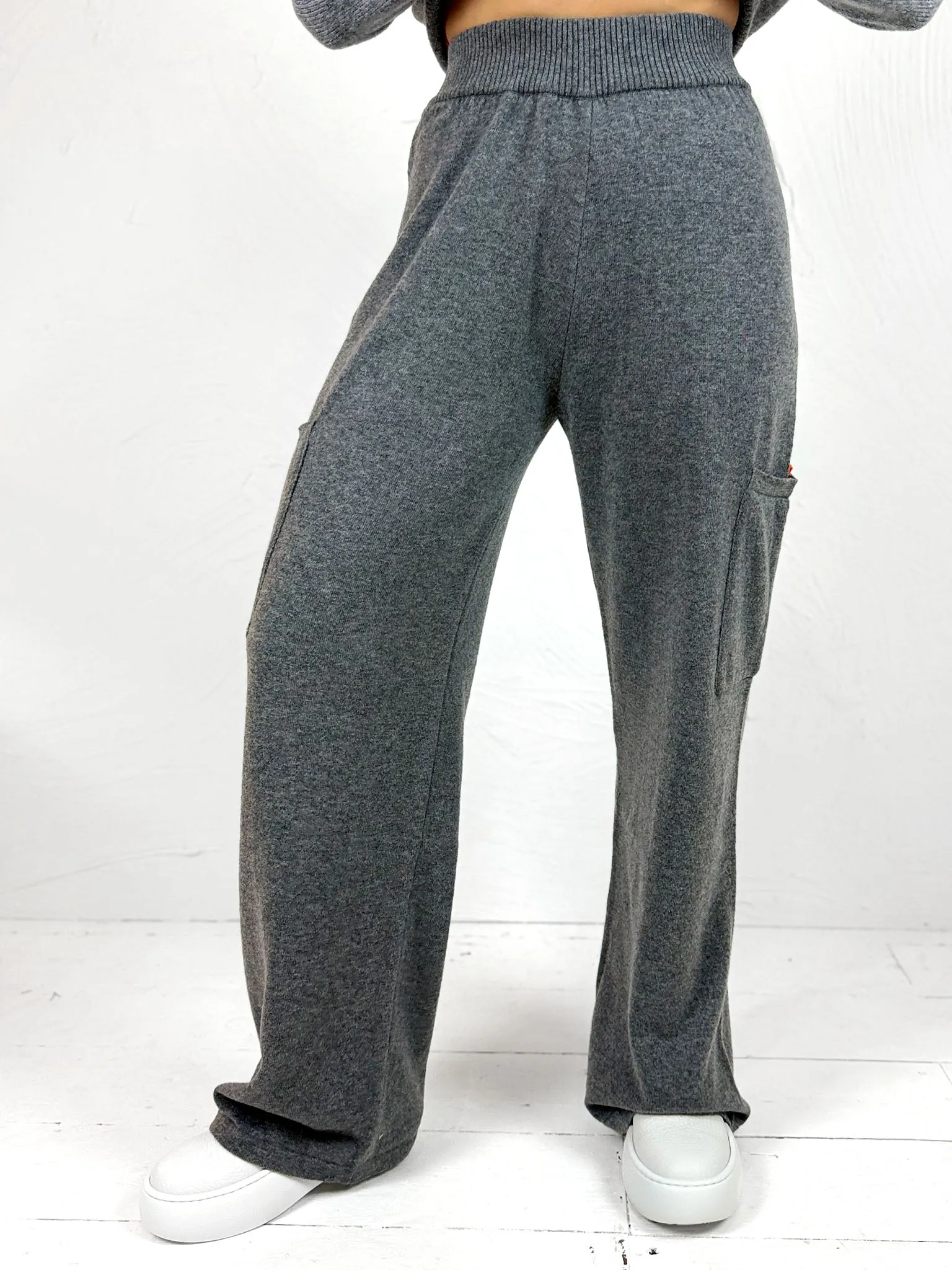 Marilu Wide Knitted Trousers - 2 Colours