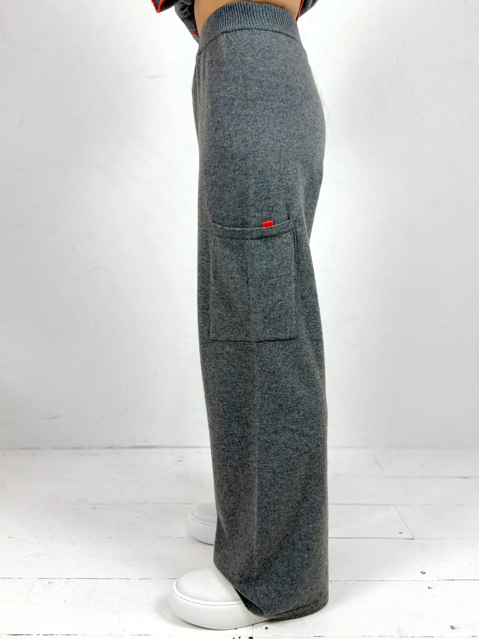 Marilu Wide Knitted Trousers - 2 Colours