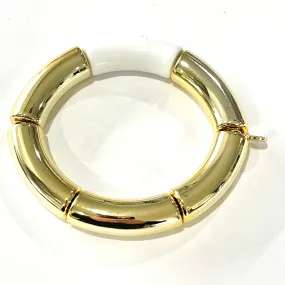 Palm Beach Duo Bracelet- Gold/White
