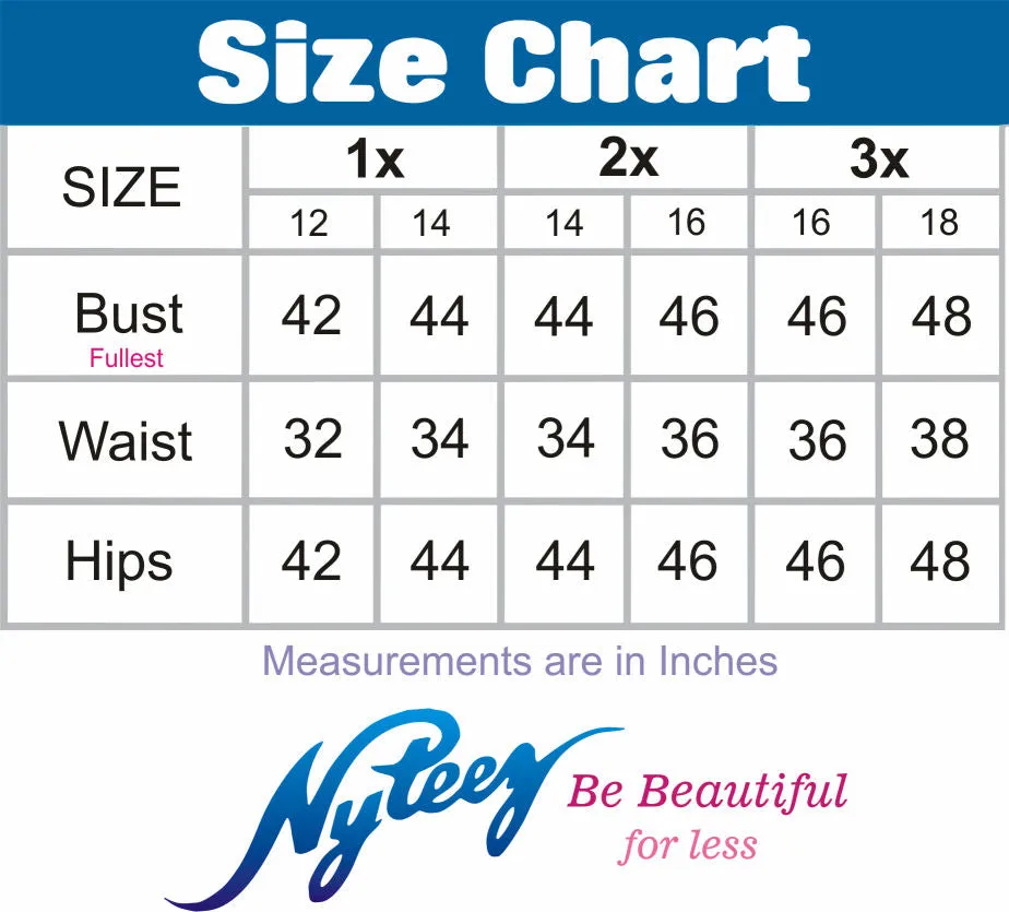 Plus Size Scoop Neck Tunic Top with Wide 3/4 Sleeves