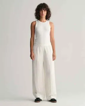REL LINEN BLEND PULL ON PANTS