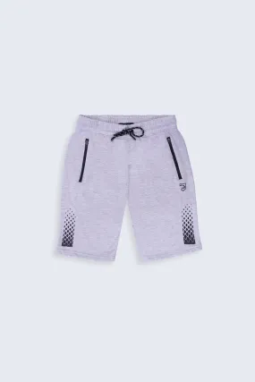 Relaxed Fit Grey Shorts