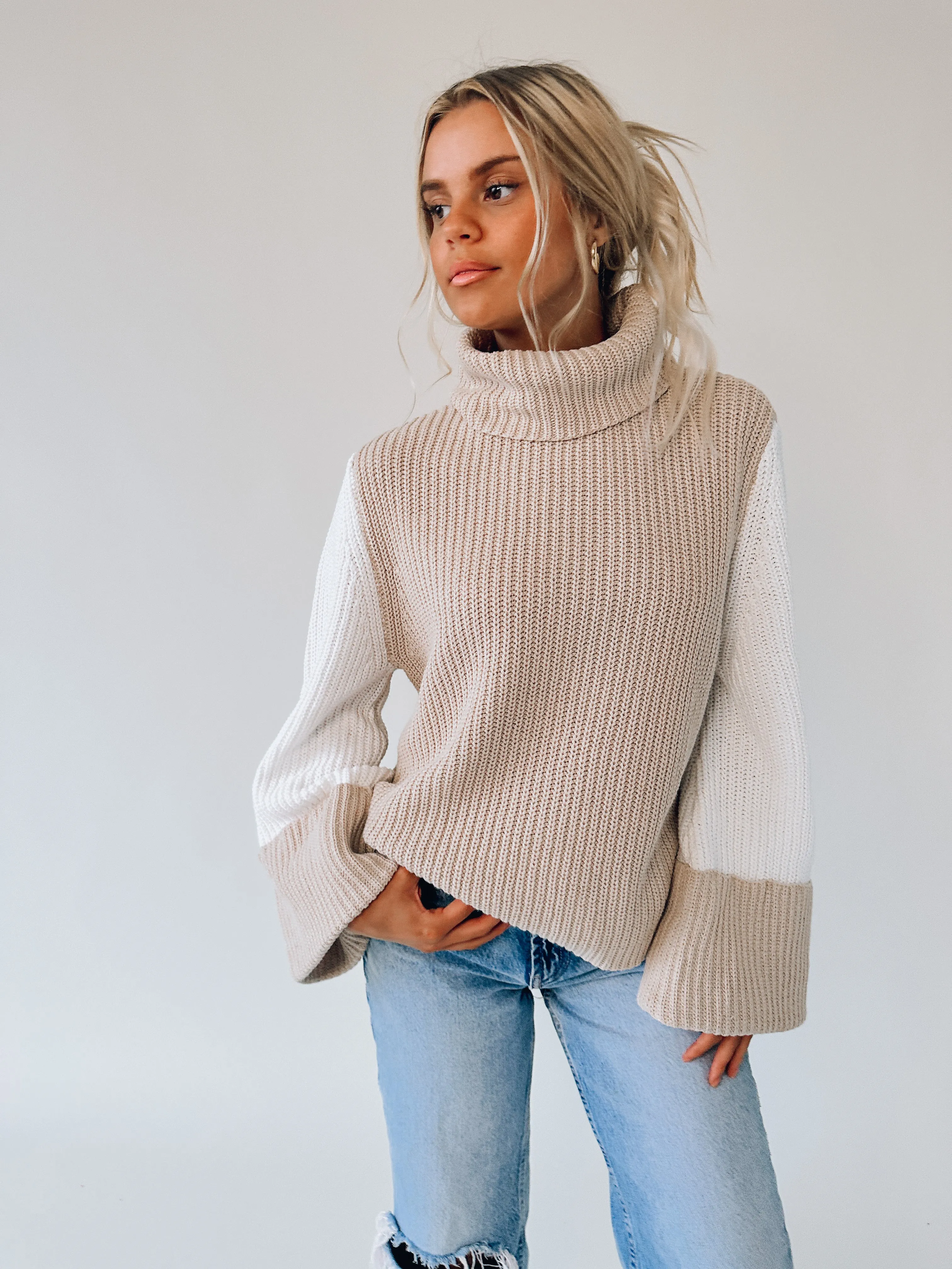 RESTOCKED: Savannah Colorblock Sweater