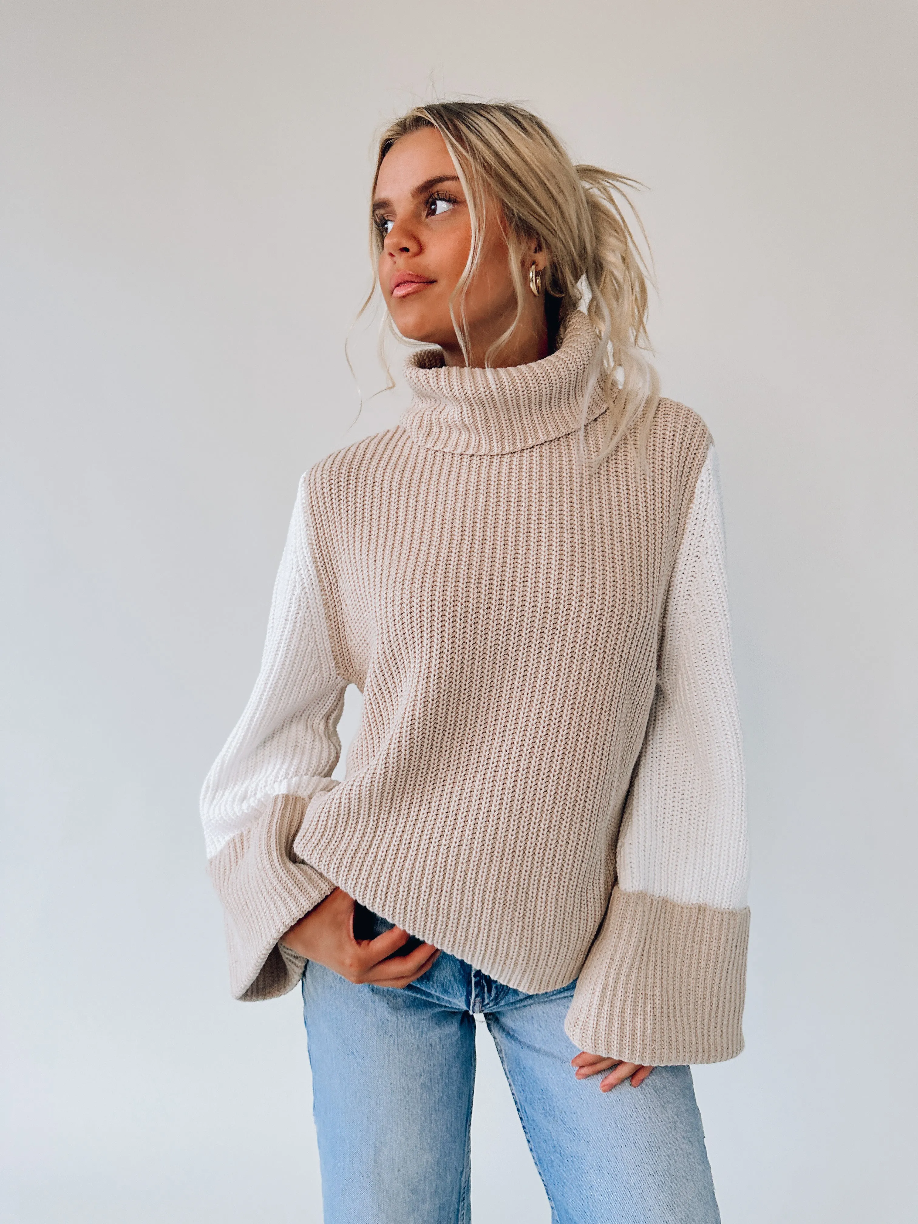 RESTOCKED: Savannah Colorblock Sweater