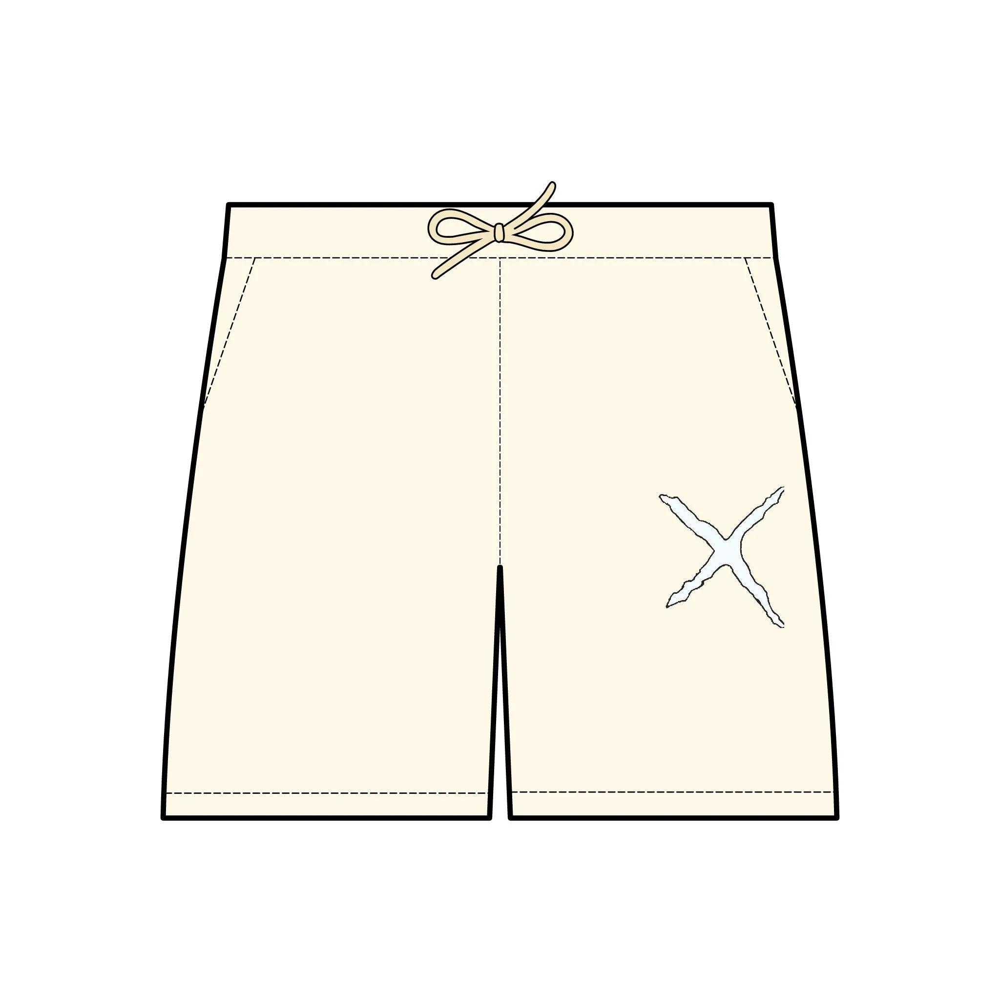 Sweat Shorts: Pirate X - Lightweight Fleece Sweat Shorts - Relaxed Comfort for Summer Vibes