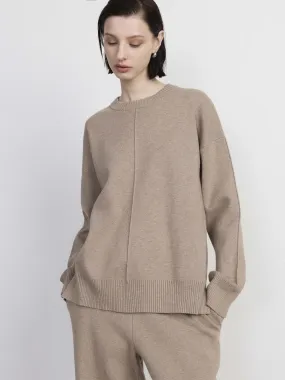 The Compact Sweater in Taupe
