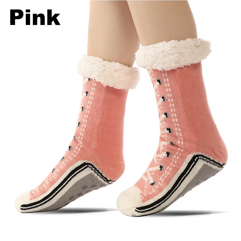 Ultra-thick Warm Home Socks & Extra Thick Fleece Blanket Socks