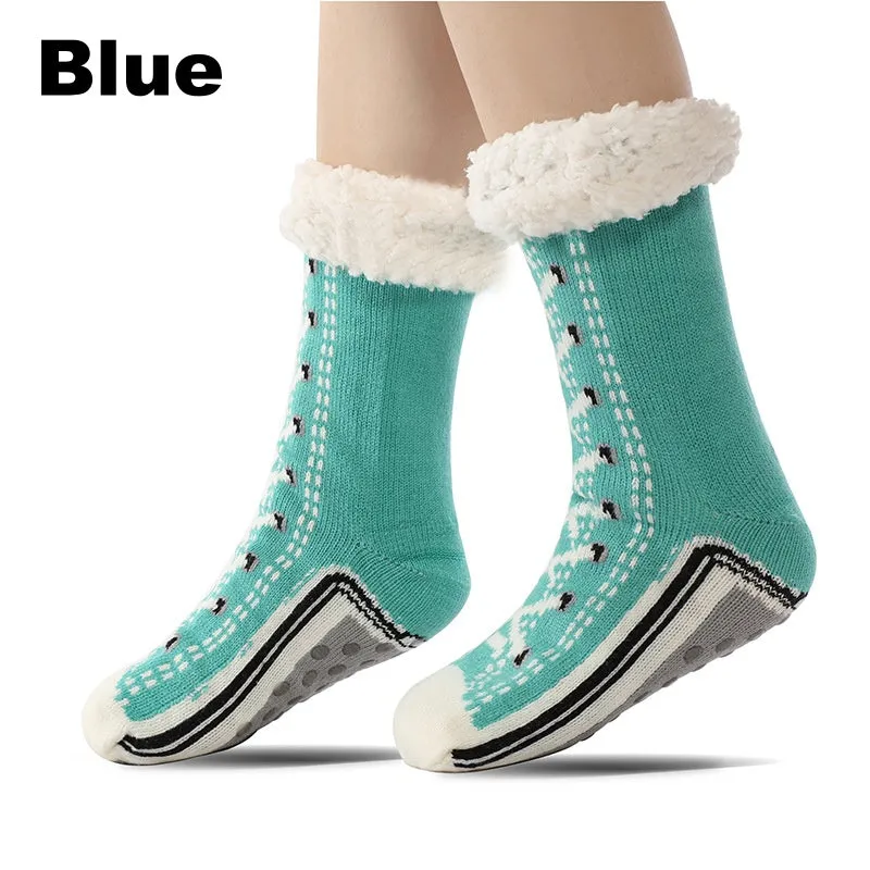 Ultra-thick Warm Home Socks & Extra Thick Fleece Blanket Socks