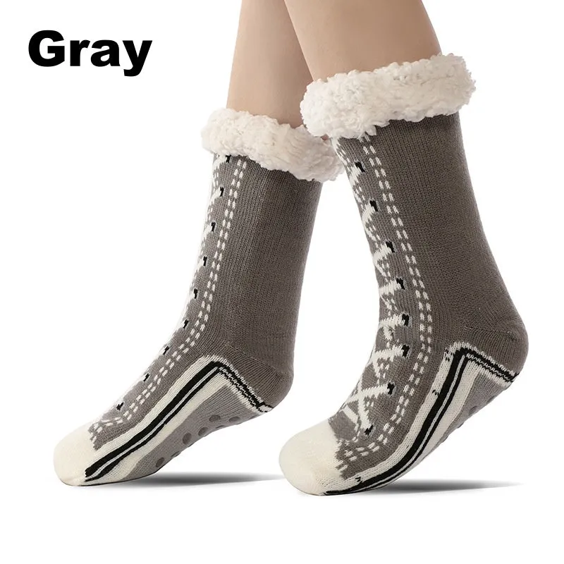 Ultra-thick Warm Home Socks & Extra Thick Fleece Blanket Socks